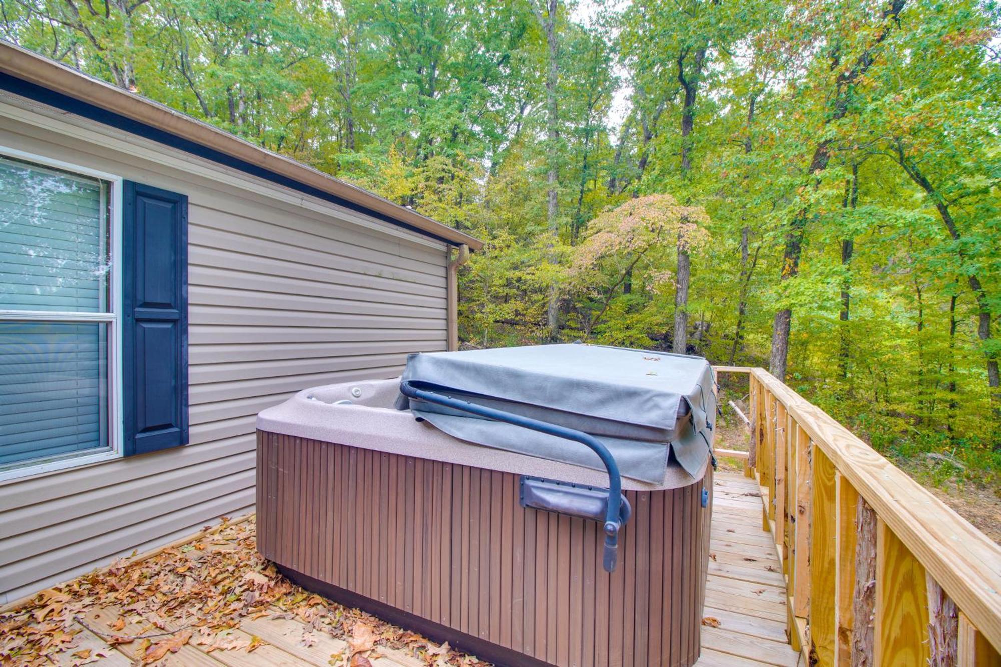 Ozark Mountain Cabin Rental On 300-Acre Ranch Buitenkant foto