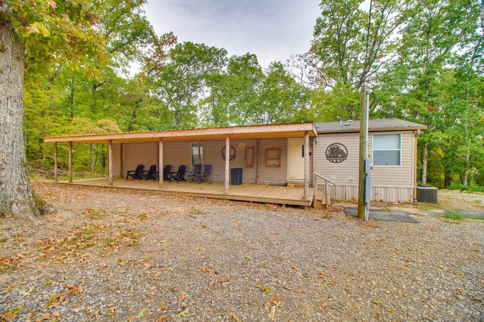 Ozark Mountain Cabin Rental On 300-Acre Ranch Buitenkant foto